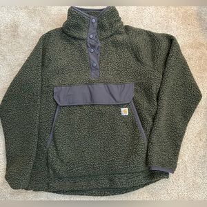 carhartt relaxed fleece pullover